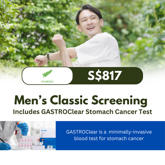 AsiaMedic (SG) Men's Classic Health Screening Package