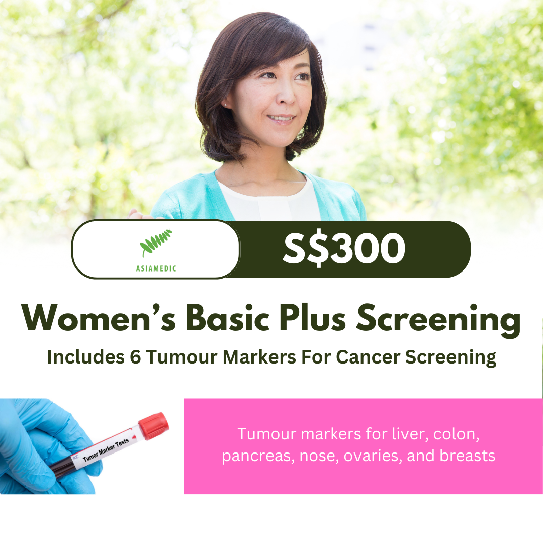 AsiaMedic (SG) Women's Basic Plus Health Screening Package