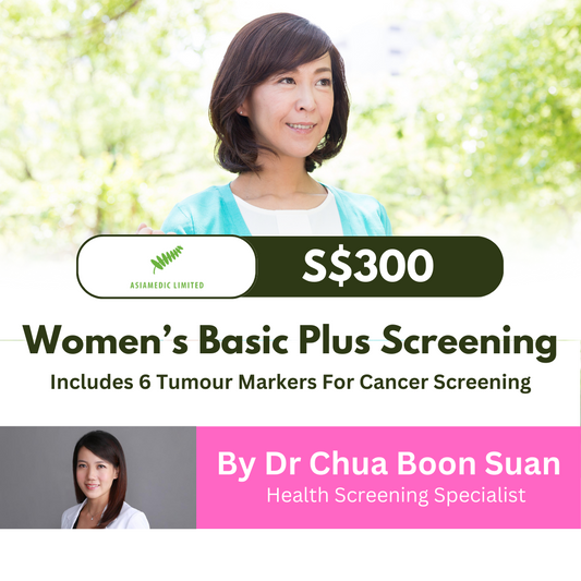 Asia Medic Health Screeing Package - Women's Basic Plus Screening