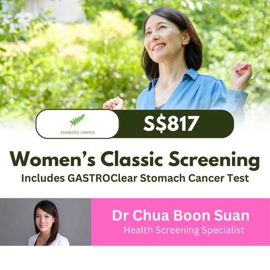 AsiaMedic (SG) Women's Classic Health Screening Package