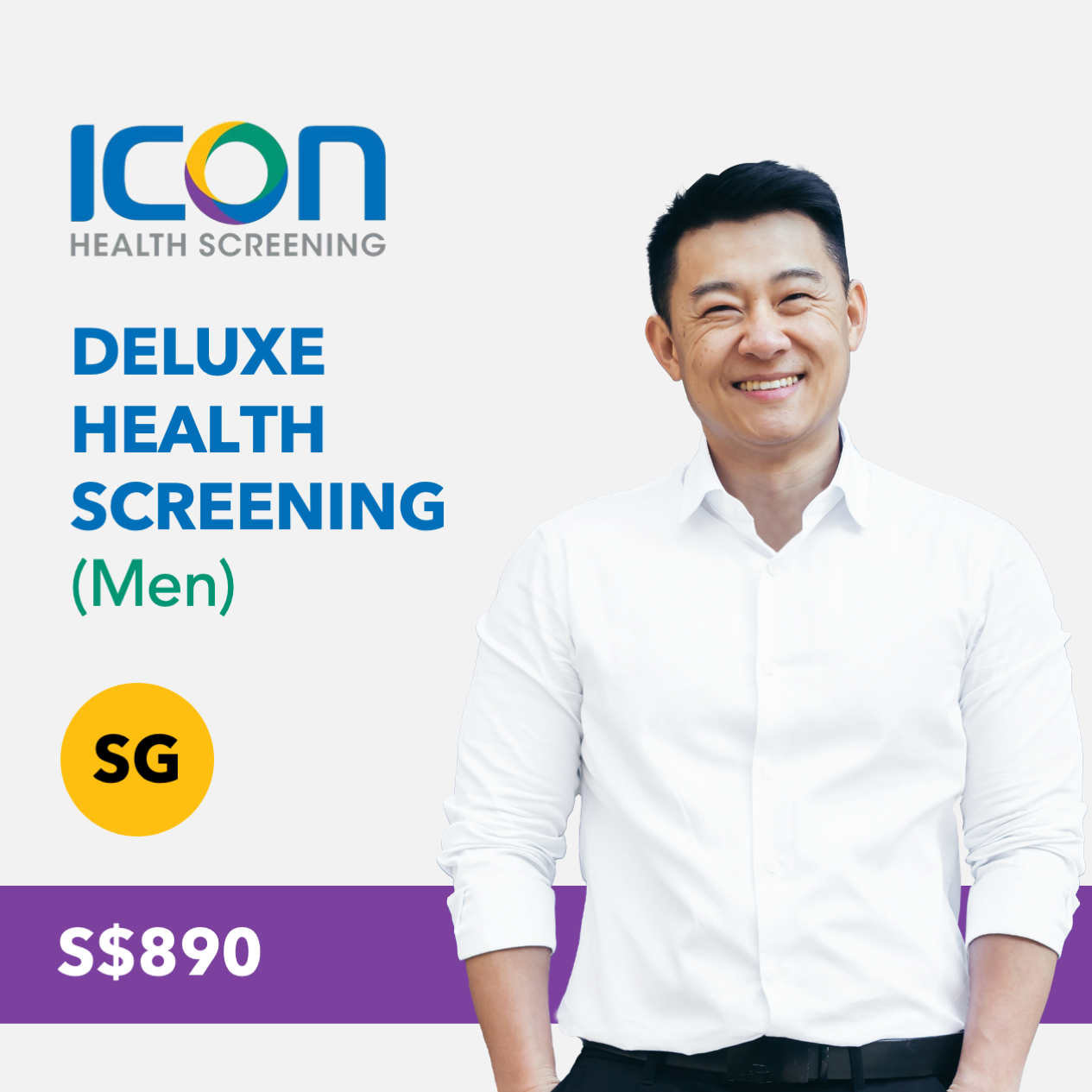 Icon Health Screening (SG) Men's Deluxe Health Screening
