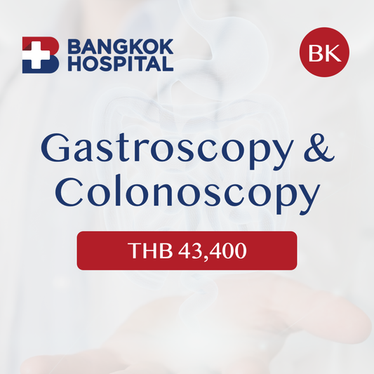 Bangkok Hospital (BK) Gastroscopy + Colonoscopy