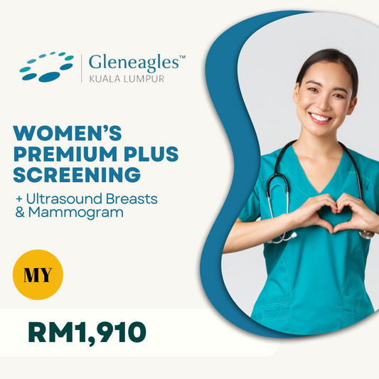Gleneagles (KL) Women’s Premium Plus Screening Ultrasound Breasts & Mammogram